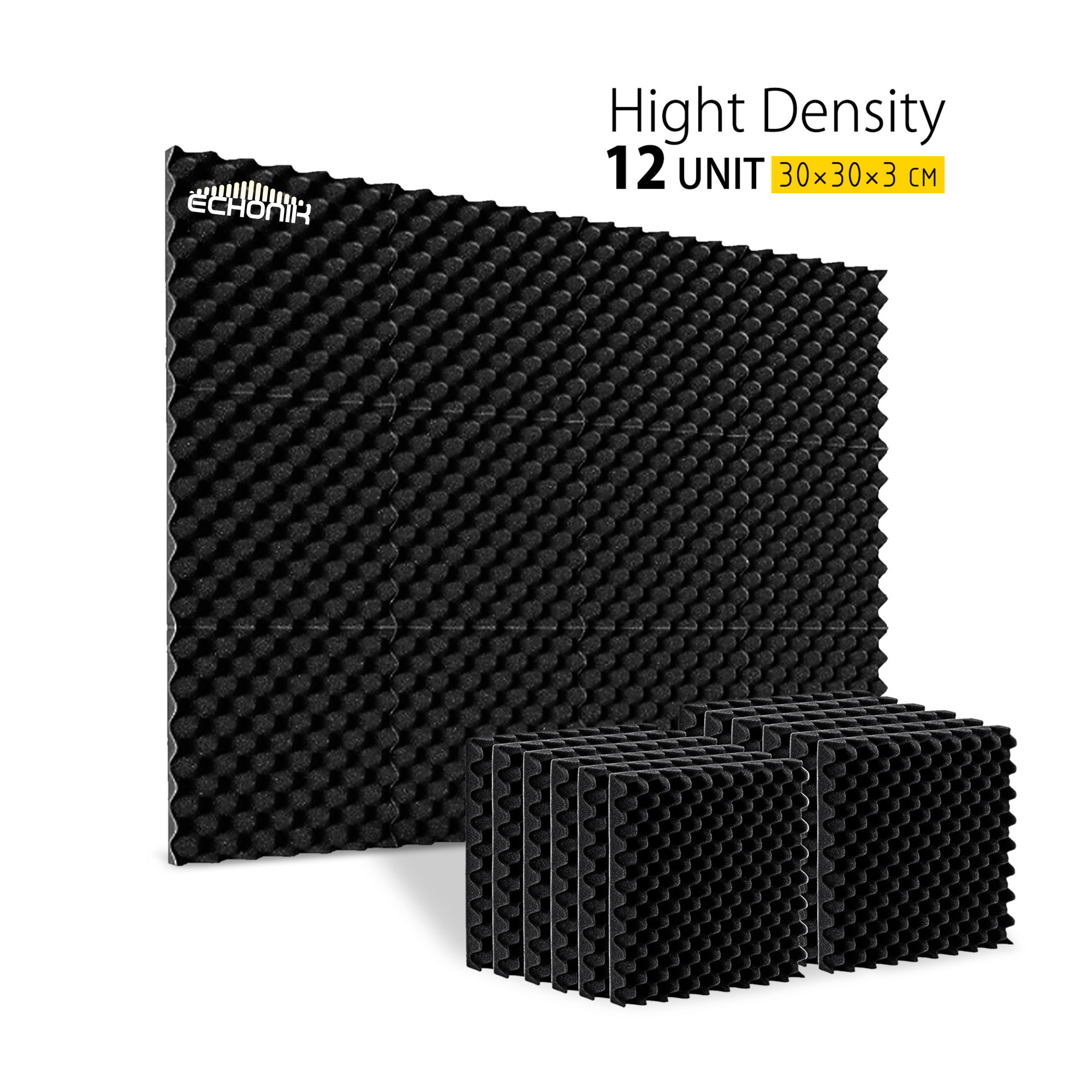 ECHONIK EGG Absorption Foam 3cm 12 UNITS