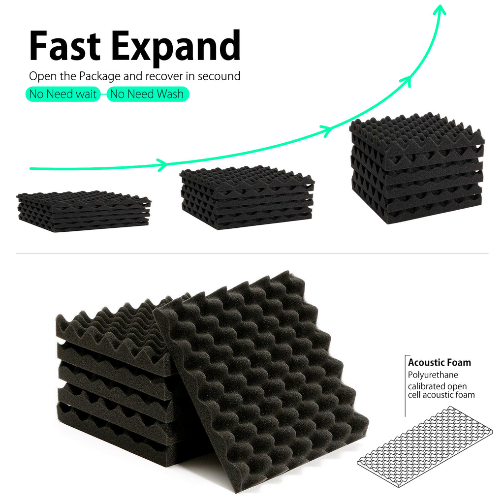 ECHONIK EGG Absorption Foam 3cm 12 UNITS