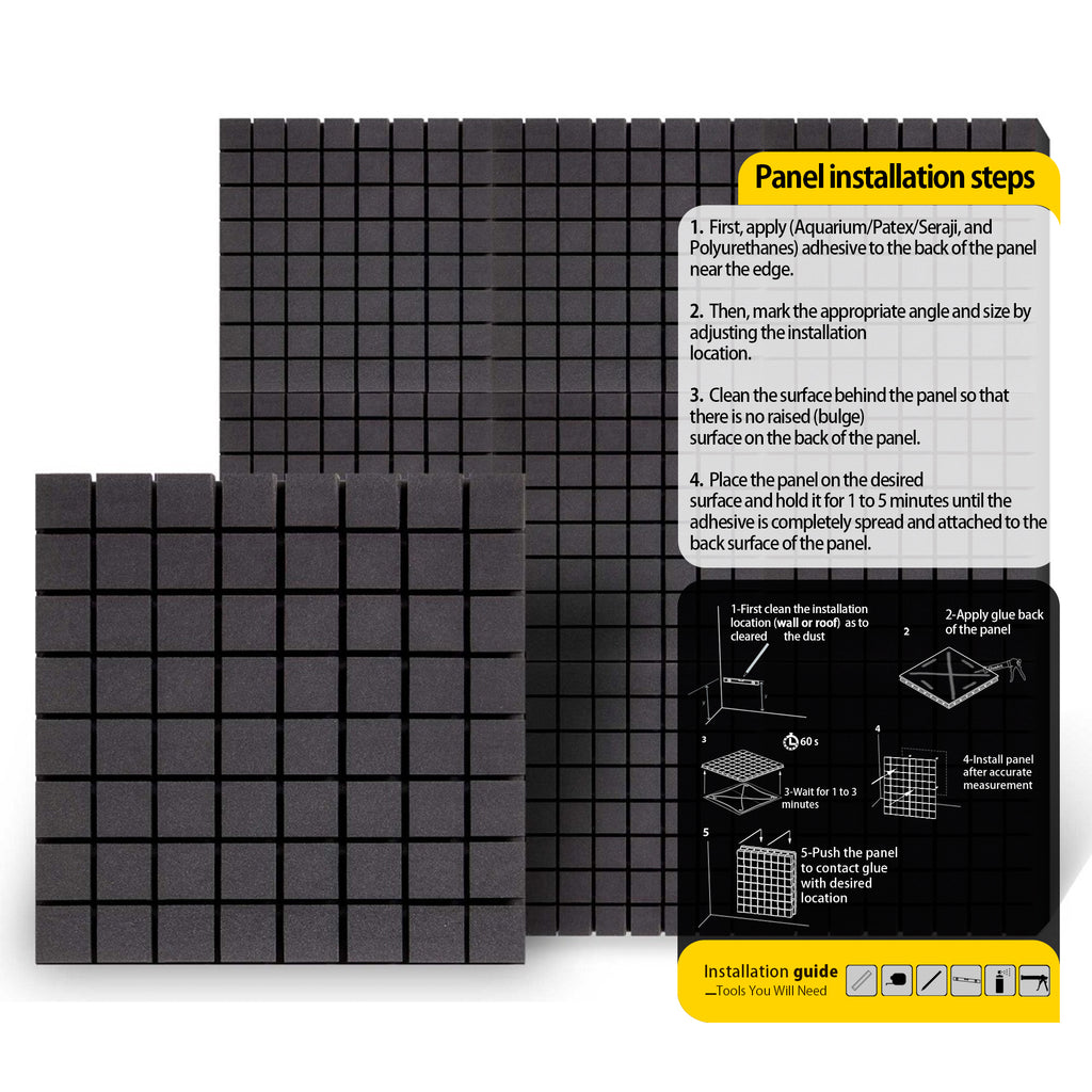 ECHONIK Flexi A30 Absoption Acoustic Panels 12 Units